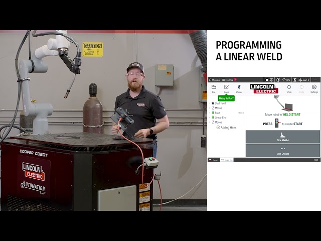 Programming a Linear Weld